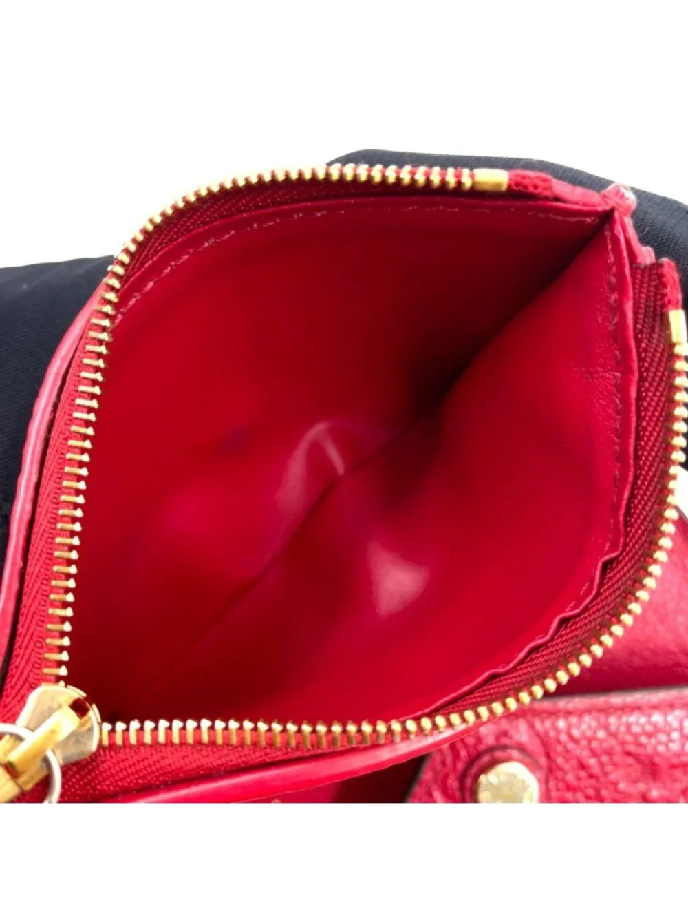 Louis Vuitton Portefeuille Victorine Monogram Empreinte Scarlet Red Trifold